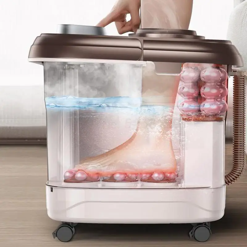 Ванночка для ног автоматический Электрический массаж подогрев домашняя ванна с