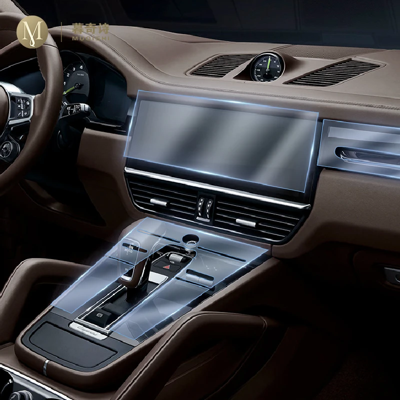 

Для Porsche Cayenne 2015-2020 салона центральной консоли невидимые автомобильные костюм защитная пленка TPU Анти-Царапины аксессуары ремонт