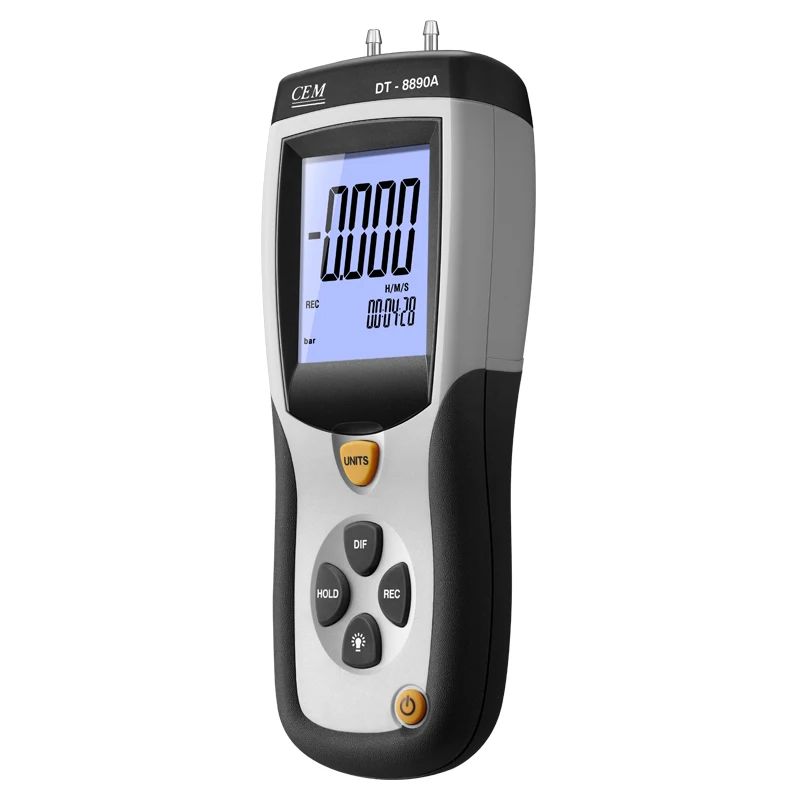 CEM DT 8890/8890A цифровой манометр газа Давление датчика воздуха Измеритель ручной