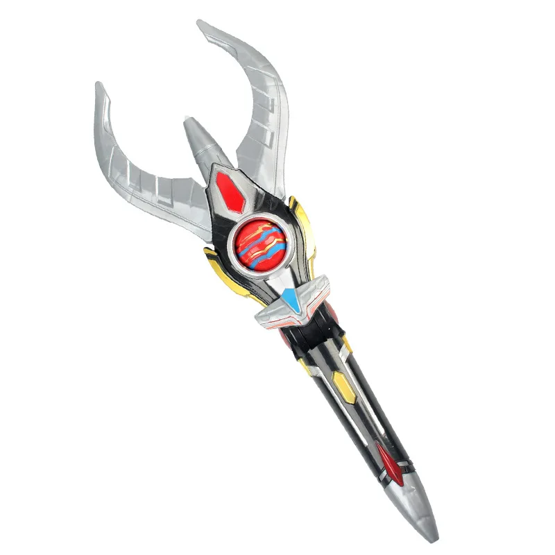 

2021 Sell Like Hot Toy 39*14cm Ultraman Orb Dark Orb Slugger Lance Action Figures Weapons Model Children's Acousto-optic Toys