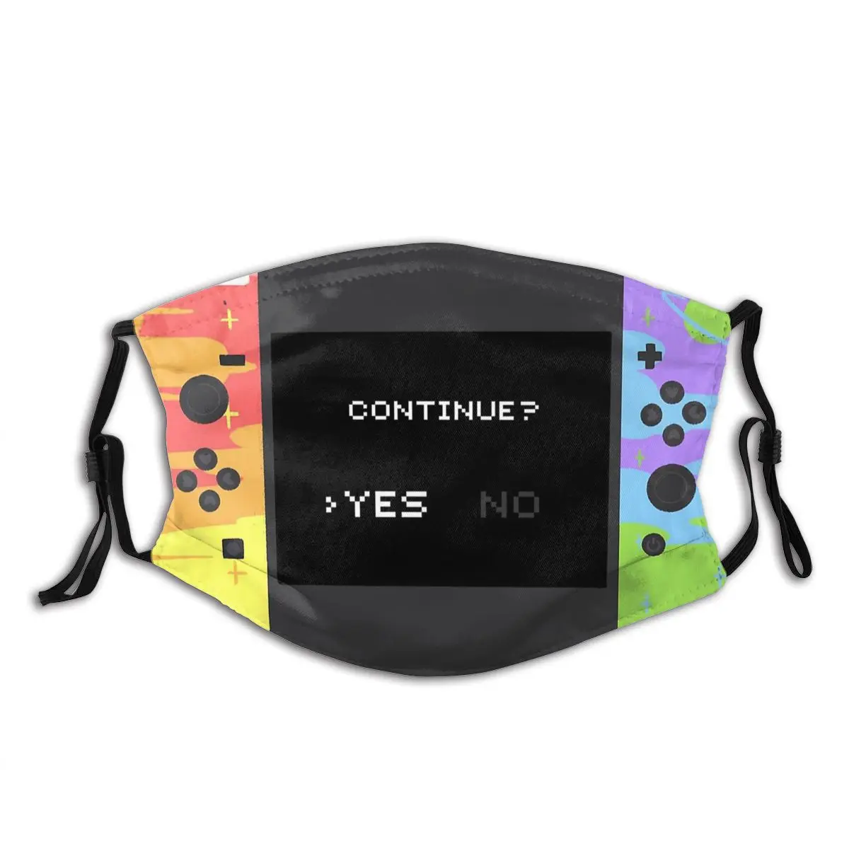 

We Must Continue Video Disposable Printed Mouth Face Mask Anti Haze Cold Proof with Filters Winter Protection Cover Muffle