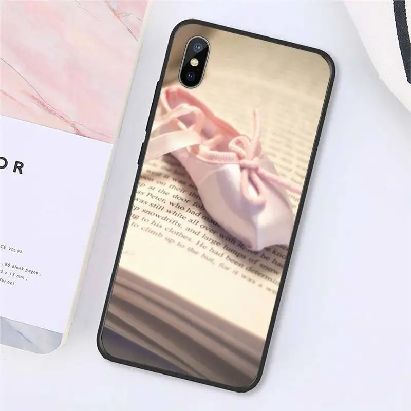 

Ballerina Dance Ballet Girl Shoes Phone Case for iPhone 11 12 pro MINI XS MAX 8 7 6 6S Plus X 5S SE 2020 XR
