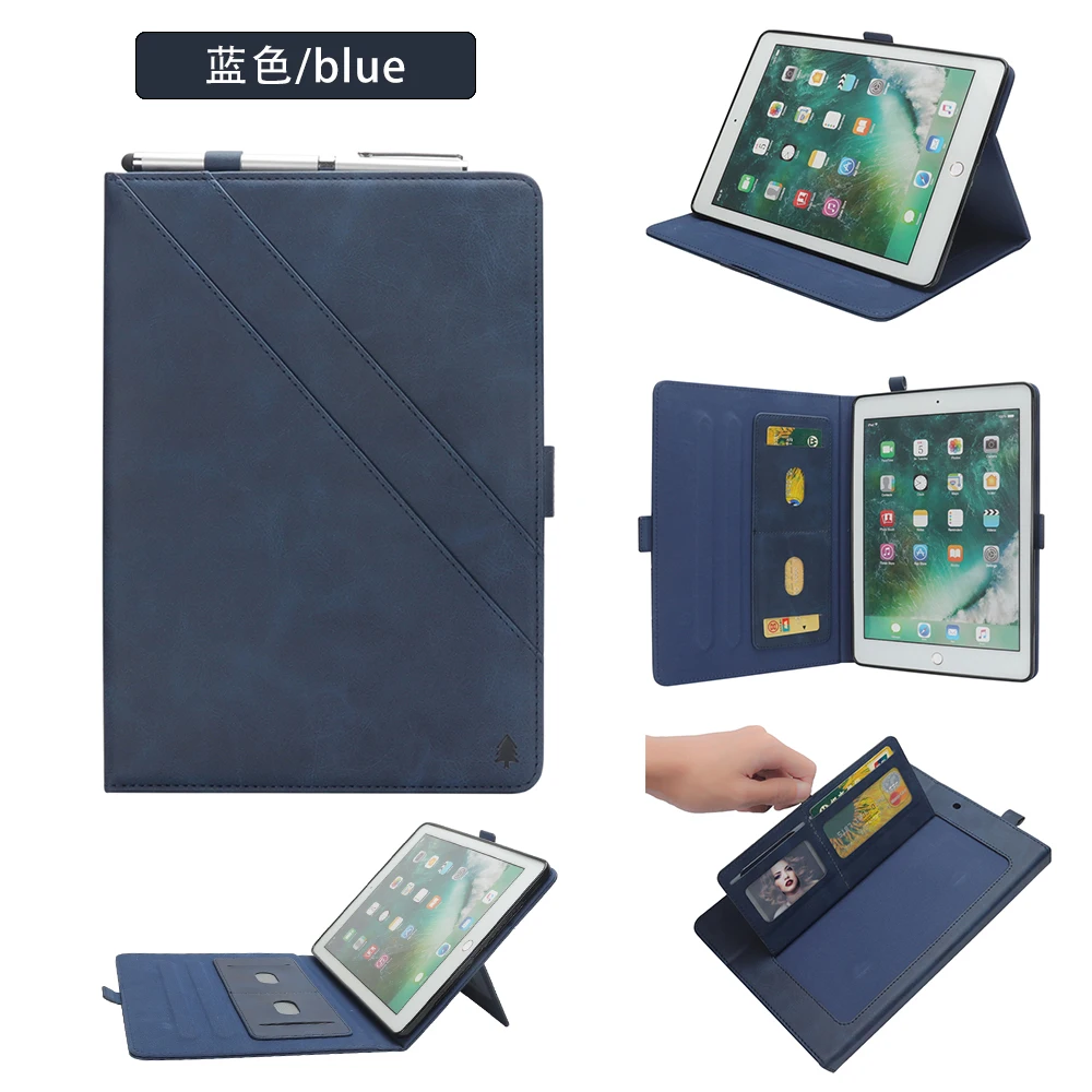 Чехол для нового 2017 2016 iPad 12 9 дюймов Высокое качество PU кожаный чехол