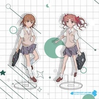 a certain scientific railgun room decoration accessories bedroom 16cm show model house anime free shipping home modern living