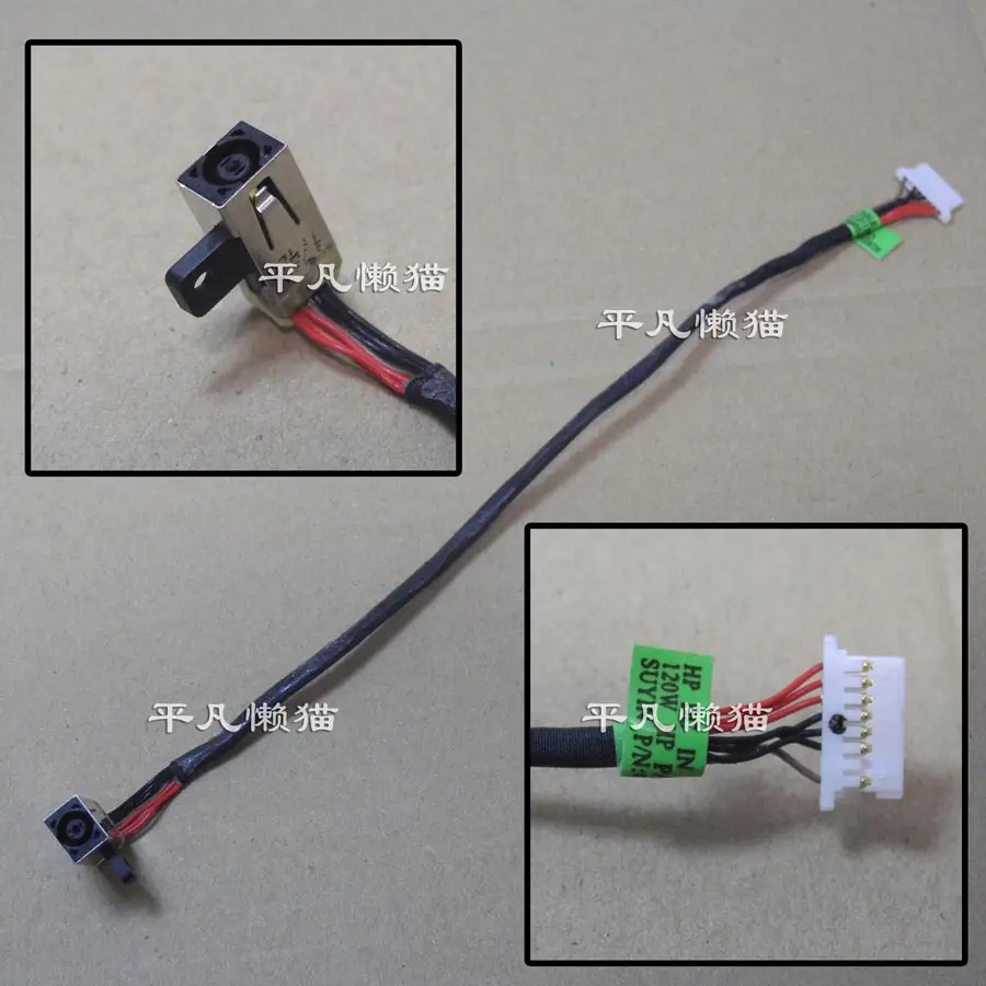 

DC Power Jack with cable For HP 15-CH011DX TPN-Q200 laptop DC-IN Flex Cable