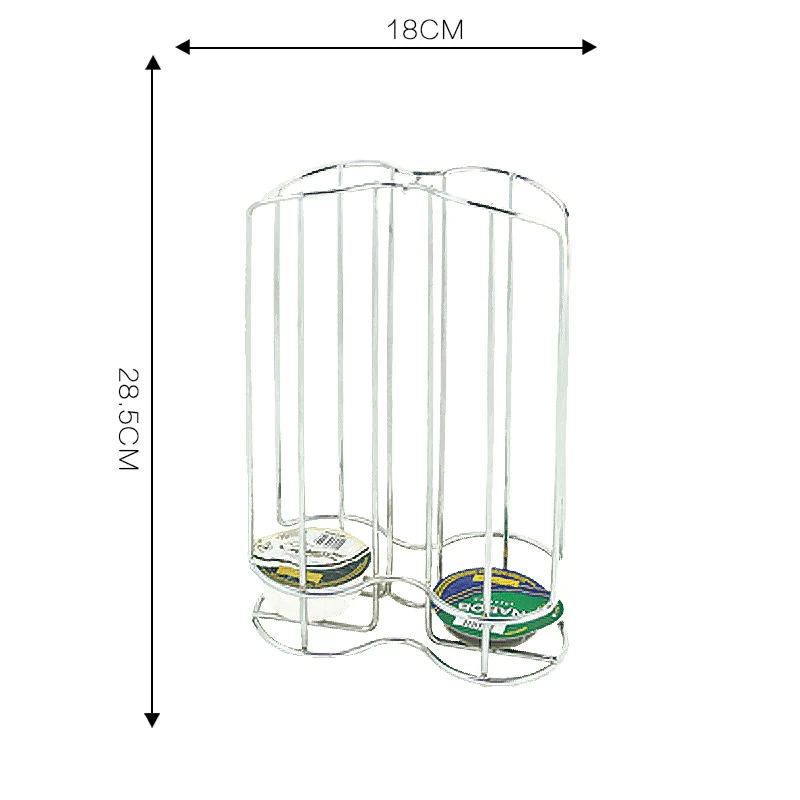 

2020 Band Coffee Holder 32/54 Pods Storage Stand Rack For Capsule diameter 6.5cm Rack Coffee Cap Coffee Capsules Organize