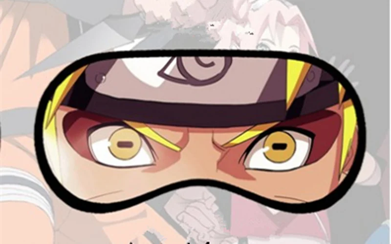 Аниме Шаринган маска для глаз удзумаки Саске Итачи Гаара 4 шт. модная косплей