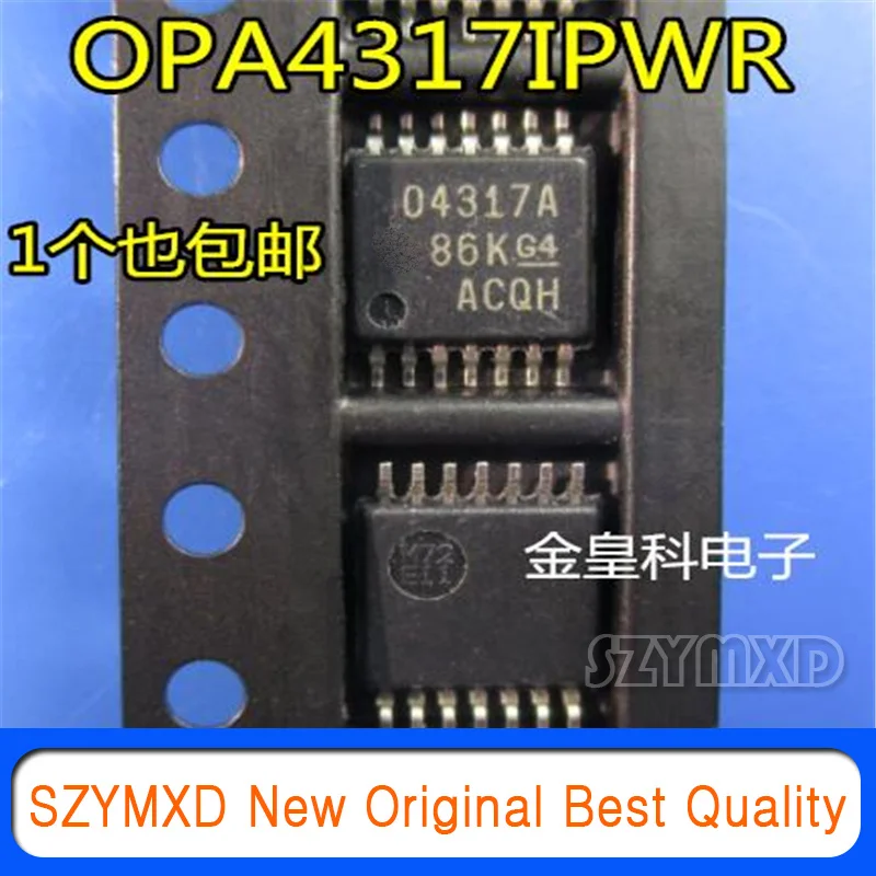 

5Pcs/Lot New Original OPA4317IPWR OPA4317IPW 04317A TSSOP-14 Op Amp IC Chip In Stock