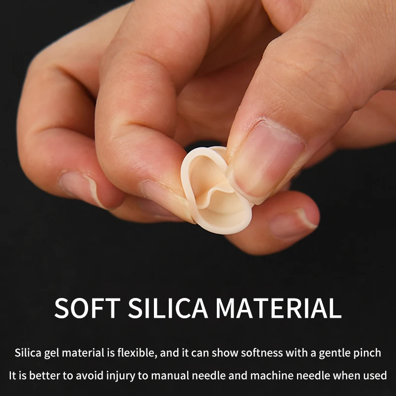 Кольцо для татуировки бровей 100 шт. микроблейдинг пигмент клей держатель