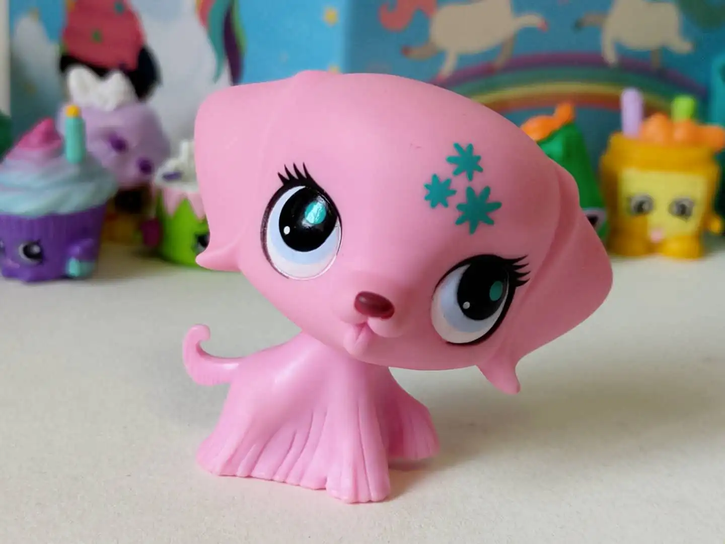 Hasbro оригинальная в Q зоопарк Милая Мини-кошка и фотоигрушка старинная мультяшная