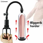 Насос для мужского пениса ручной увеличитель пениса секс-игрушки для мужчин вакуумный насос Мужская мастурбация удлинитель пениса тренировочный интимные изделия для взрослых