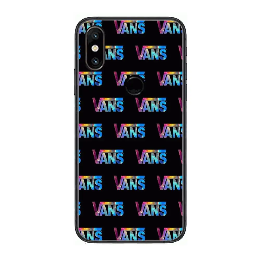 

V-VANS Phone Case For xiaomi M2 C3 X3 F2 Lite NFC 6 5 x Poco k30 Pro Anime Black Cover Silicone Back Pretty