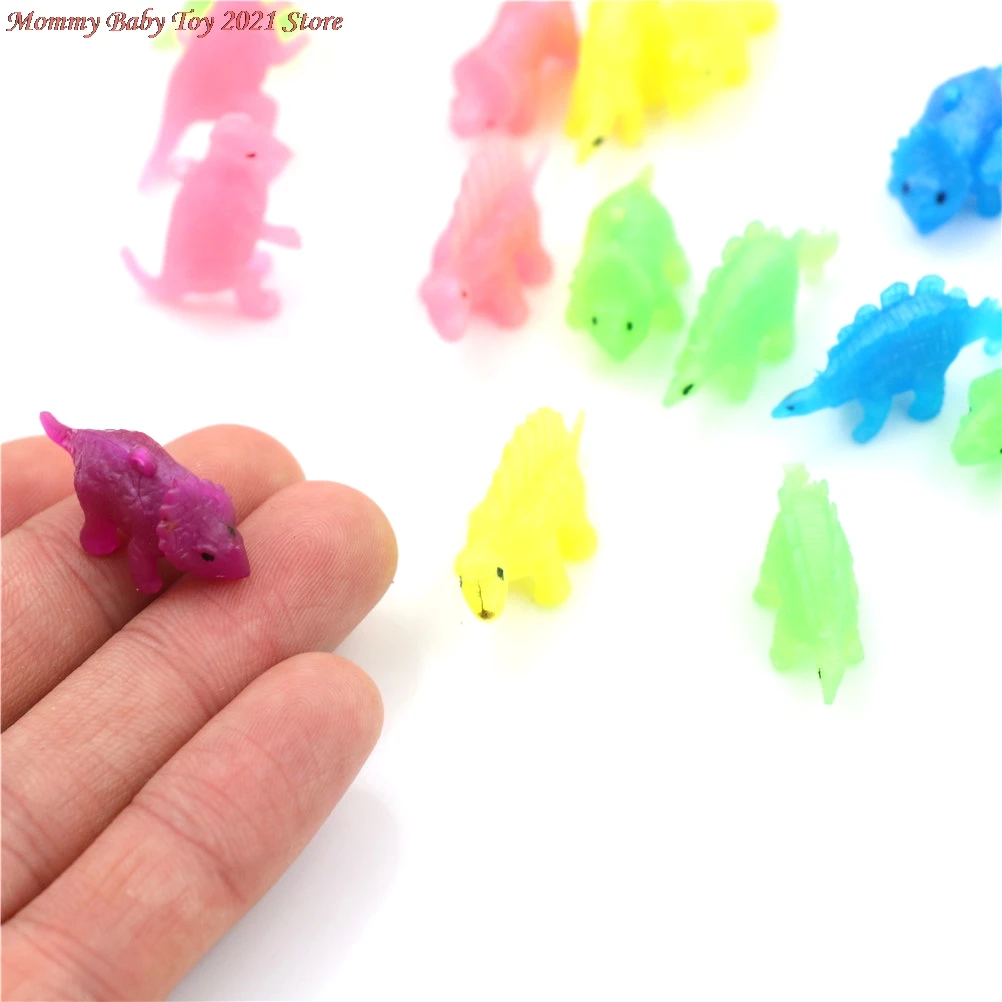 

20 Pieces Plastic Mini Dinosaur Toys Can Be Loaded Into A Small Toy For Children Kids Gift High Quality