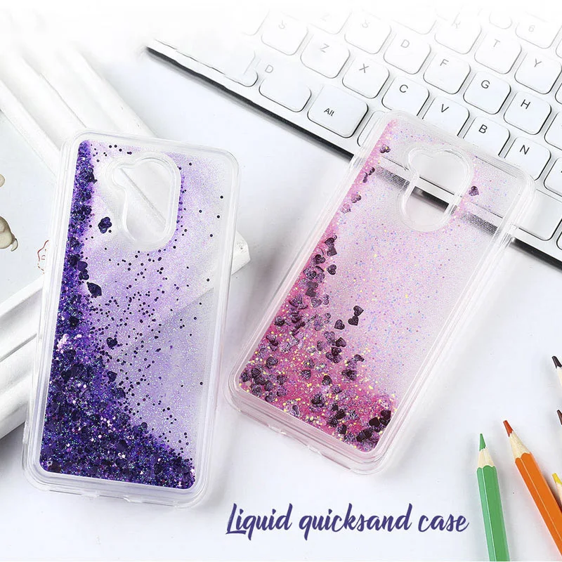 

Liquid Quicksand Glitter Phone Case For Huawei P20 P30 P40 Pro P10 P9 P8 Lite 2017 P Smart Z Plus 2019 Soft Clear TPU Cover