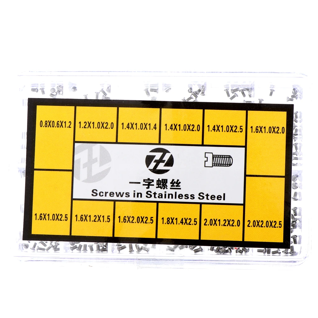 

Tiny Screws Nut Assortment Repair Tool Stainless Steel Screw For Spectacles