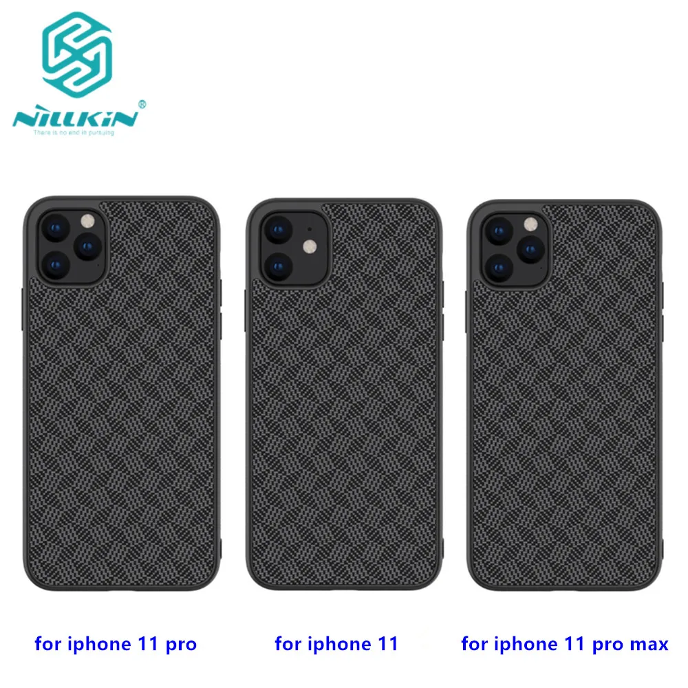 Чехол NILLKIN для iPhone 11/iPhone 11 pro клетчатый чехол из синтетического волокна iphone max