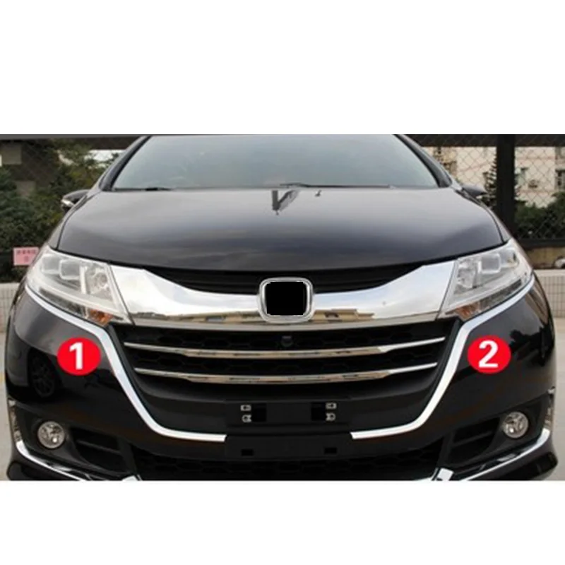 Бампер отделка ABS решетка модификация для Honda Odyssey 2015 2016 автостайлинг 2 шт./компл. |