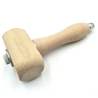 wooden mallet leathercraft carving hammer sew leather tool kit wooden