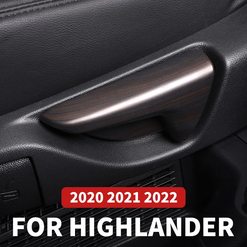 

Rear Seat Adjustment Handle Shell Car Accessories For Toyota Highlander 2022 2021 2020 XU70 Refit Kluger Lnterior Products