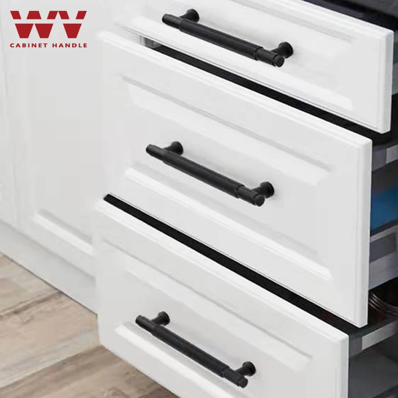 WV Furniture Handles Gold Black Wardrobe Dresser Cupboard Cabinet Drawer Shoe Box Wine Bar Pulls Aluminum Knobs Hardware | Обустройство