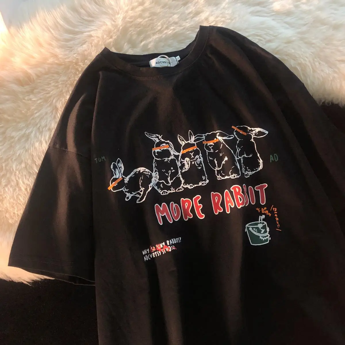 

2021 Summer Pure Cotton Short-sleeved T-shirt for Men and Women Loose and Versatile Half Sleeves