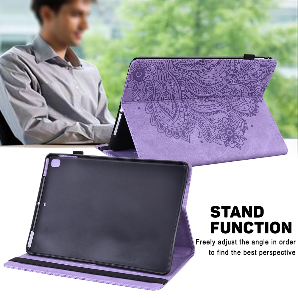 

Tablet Case for Lenovo Tab M10 HD 2nd Gen TB-X306F PU Leather Wallet Card Photo Slot Automatic Sleep Wake Up Flip Stand Cover