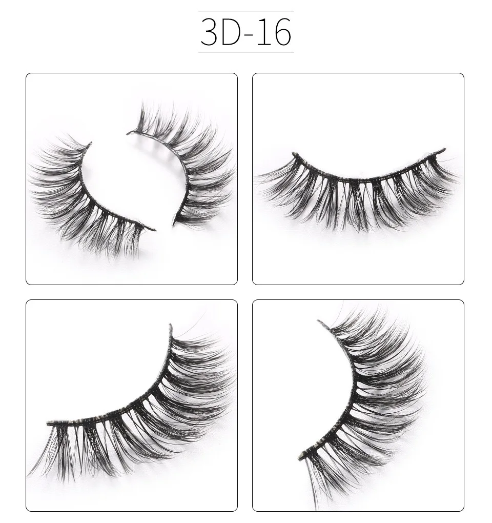 Clotobeauty натуральные накладные ресницы 3D норковые ресницы ручная работа длинные толстые объемные ресницы для наращивания макияжа Eyelashes-3D