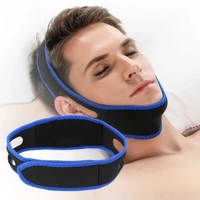 anti snoring chin straps adjustable breathable neoprene snore reduction devices men women sleep suppprt health care apnea belt