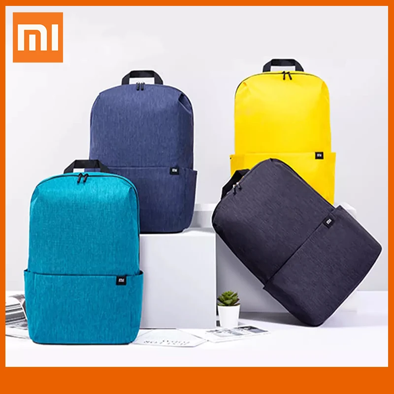Новинка 2020 рюкзак Xiaomi Mi 20 л вместительная Мужская и женская сумка для ноутбука 15 6