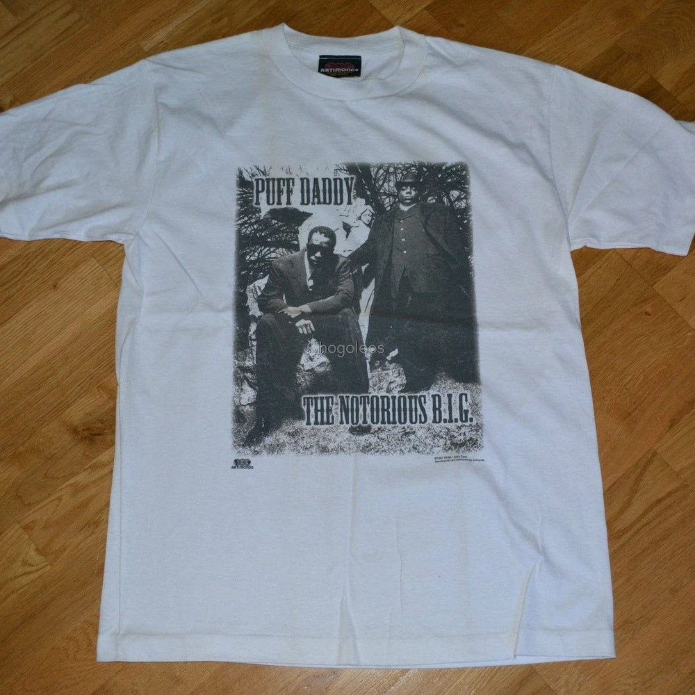 В 1990-е годы известный B.I.G. &amp Фонарик папа винтажный хип-хоп гангста рэп концерт 1997