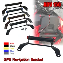 Motorcycle Parts Adjustable CNC GPS Navigation Support Mobile phone Holder Bracket for Honda adv150 ADV 150 2019 2020 2021