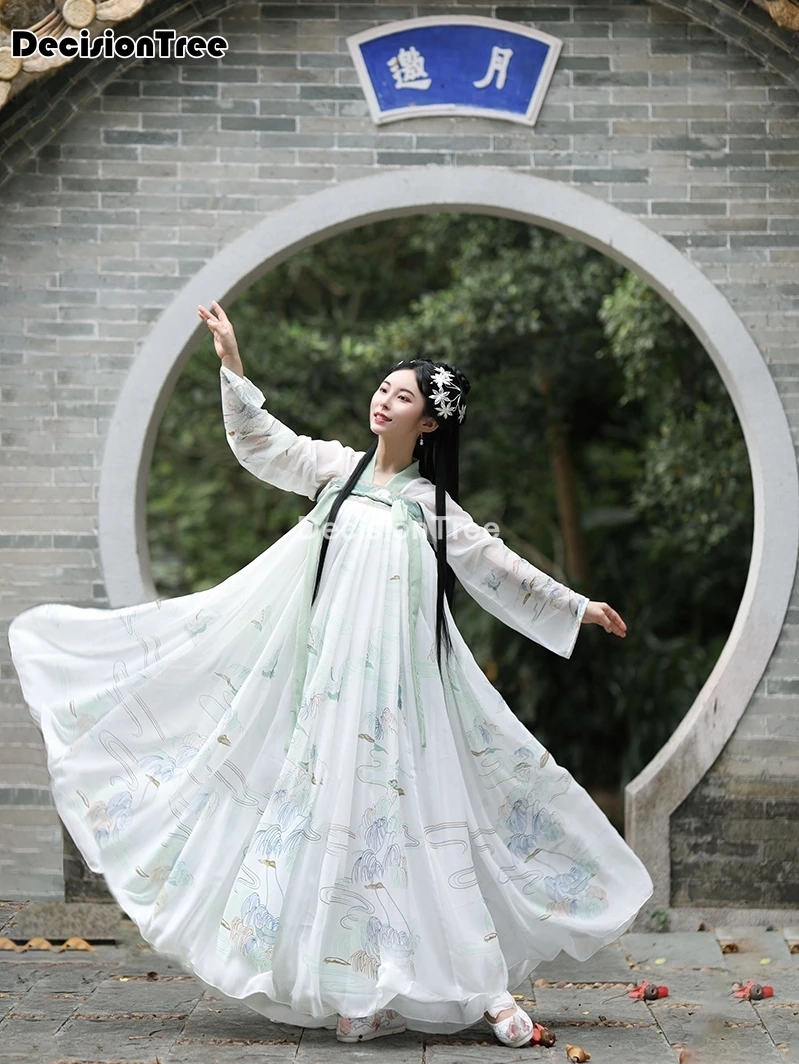 2022 костюм для китайского традиционного танца костюмы женщин династии Цин платье