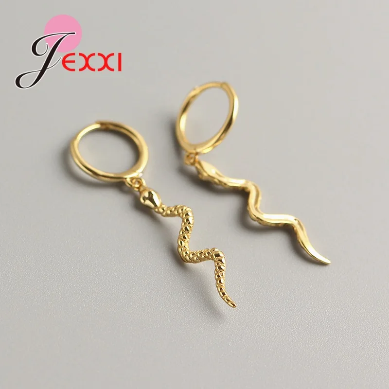 

New Arrival Snake Earrings For Women Charm Earring 925 Sterling Silver Classic Pendant Snake Earrings Animal Fine Jewelry