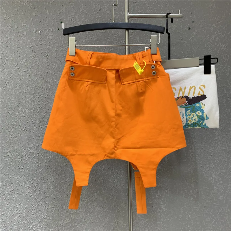 

Harajuku Short Skirt Women 2021 Summer New High Waist Safari Style Skirts Sexy Streetwear Short Mini Jupe Femme with Pockets