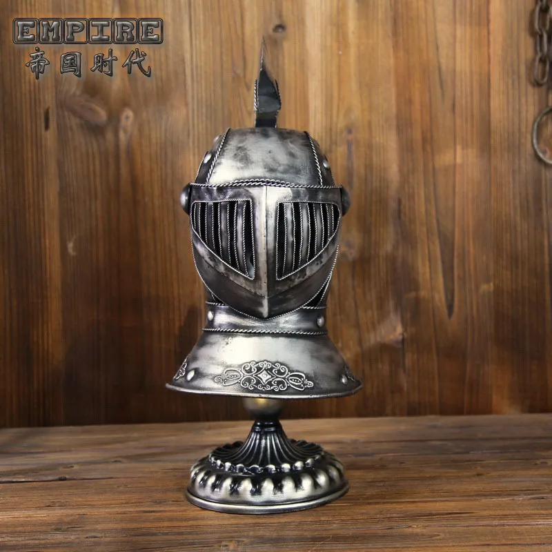 

Metal Archaizing Medieval Helmet, Home Furnishing Articles