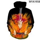 Новейшая толстовка с капюшоном из аниме Драконий жемчуг, модная спортивная мужская Толстовка на осеньзиму, Высококачественная брендовая свободная толстовка с 3D-принтом