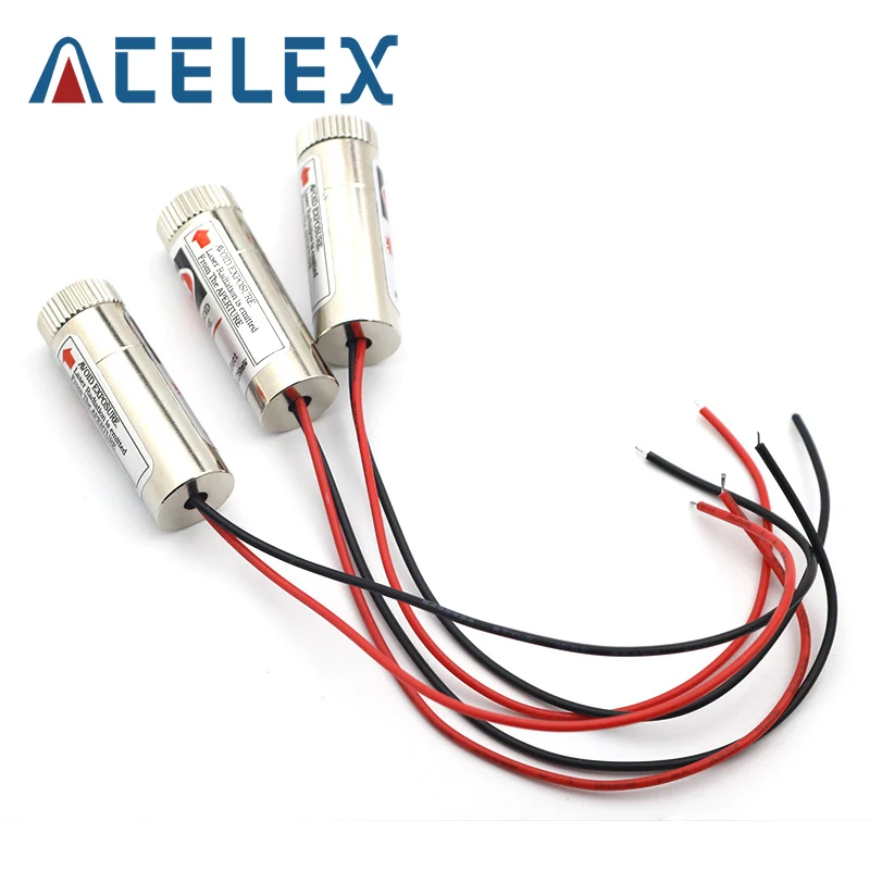 5 мВт 650 нм лазерный модуль с красной линией Фокус Регулируемая Лазерная Диодная