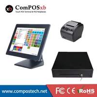 15 inch pos systems capacitive touch screen pos all in one ordering machine chaep pos terminal for retail business