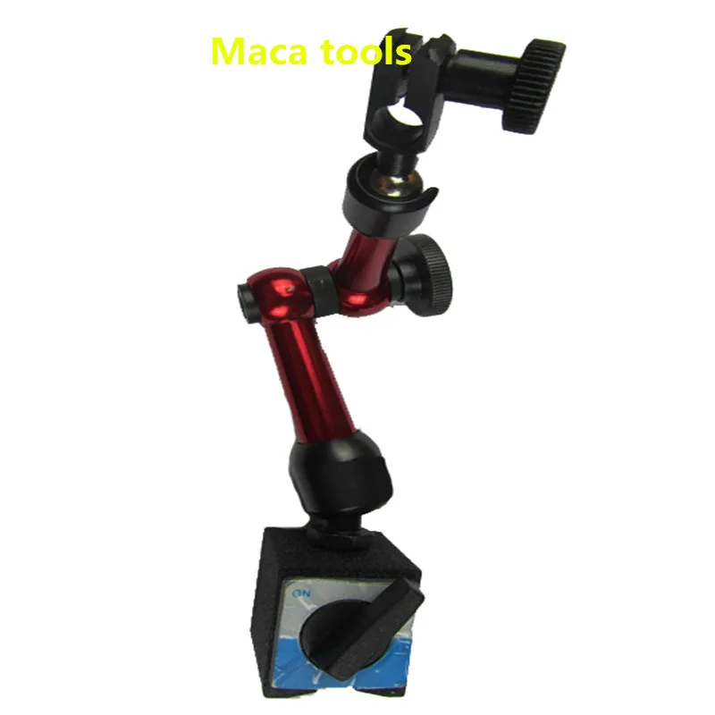 magnetic stand Цифровой индикатор 0-12,7 мм/0,5 ''0,01 с мини магнитным держателем манометр штангенциркуль, измерительные инструменты - Цвет: magnetic stand