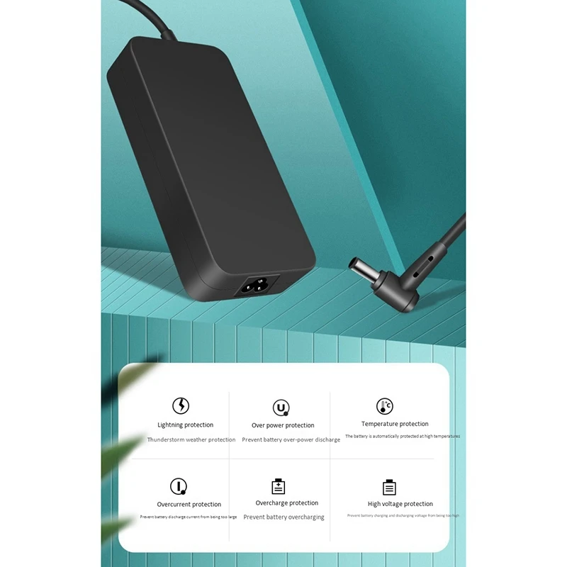 

120W 19V/6.32A Laptop Charger 4.5x3.0mm 2.7M Power Adapter for ASUS G501JW UX501J(US Plug)