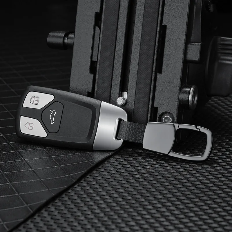 Умный кошелек для ключей из натуральной кожи автомобильный брелок Карманный