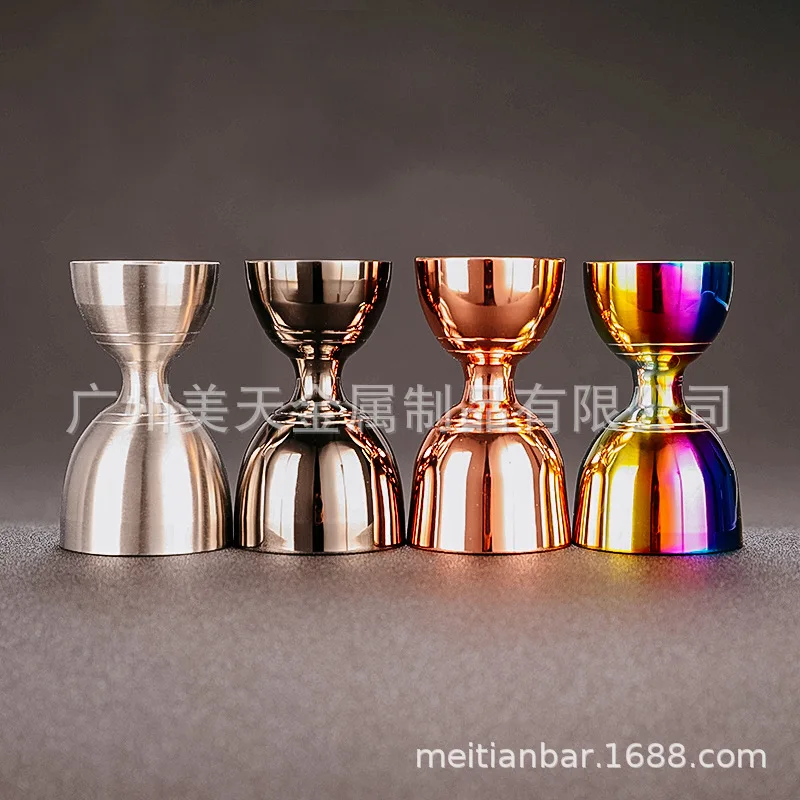 Тонкая талия 30/60 мл элегантный и практичный крючок из нержавеющей стали с мерками