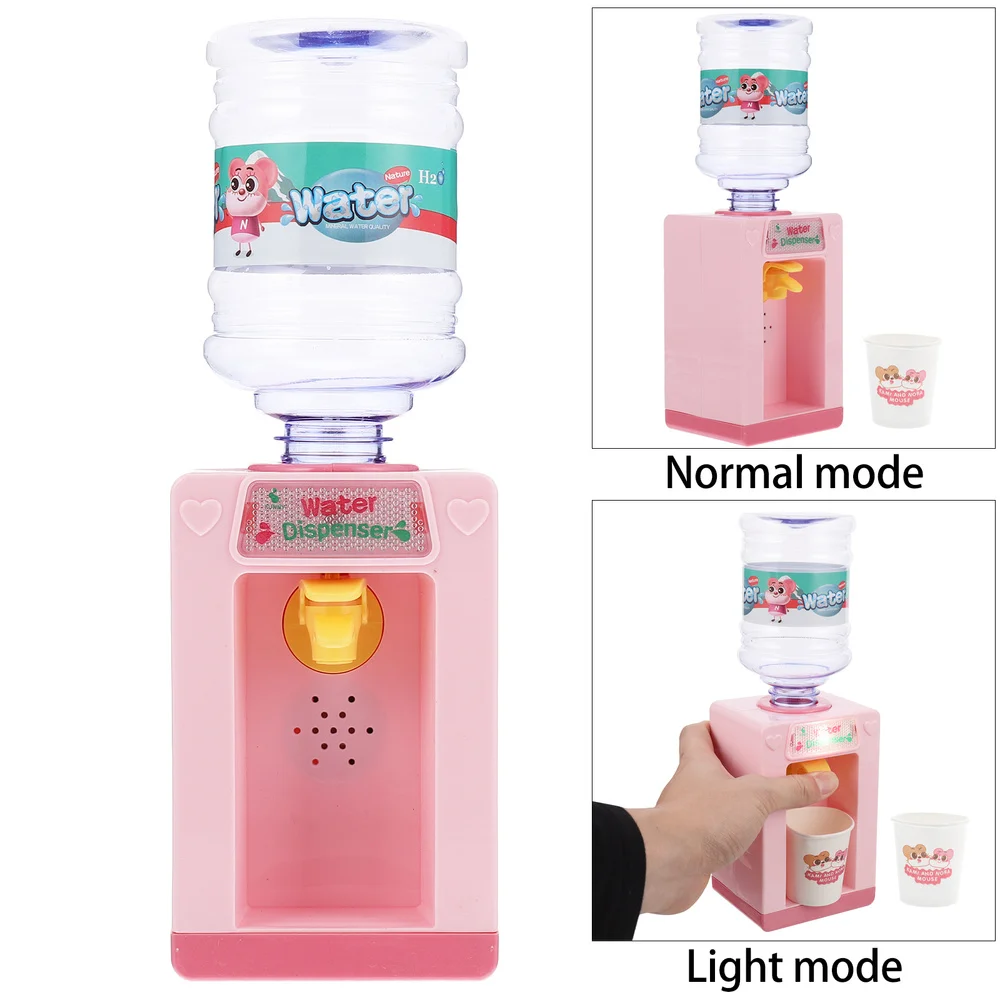 

1 Set Mini Water Dispenser Simulation Children Festival Gift without Battery