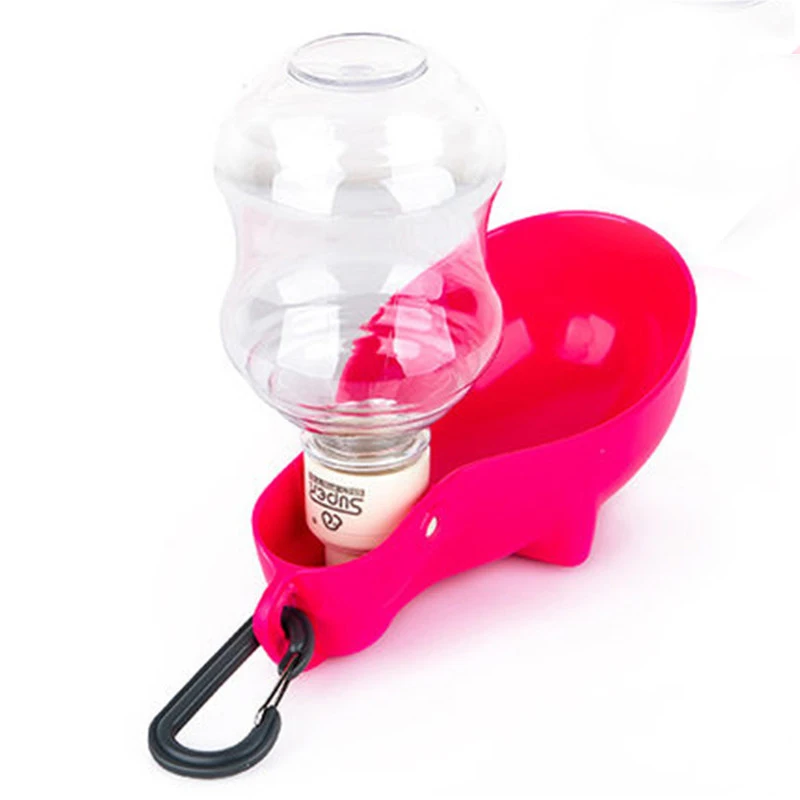 Портативная миска для воды домашних животных диспенсер бутылок фонтан дозатор