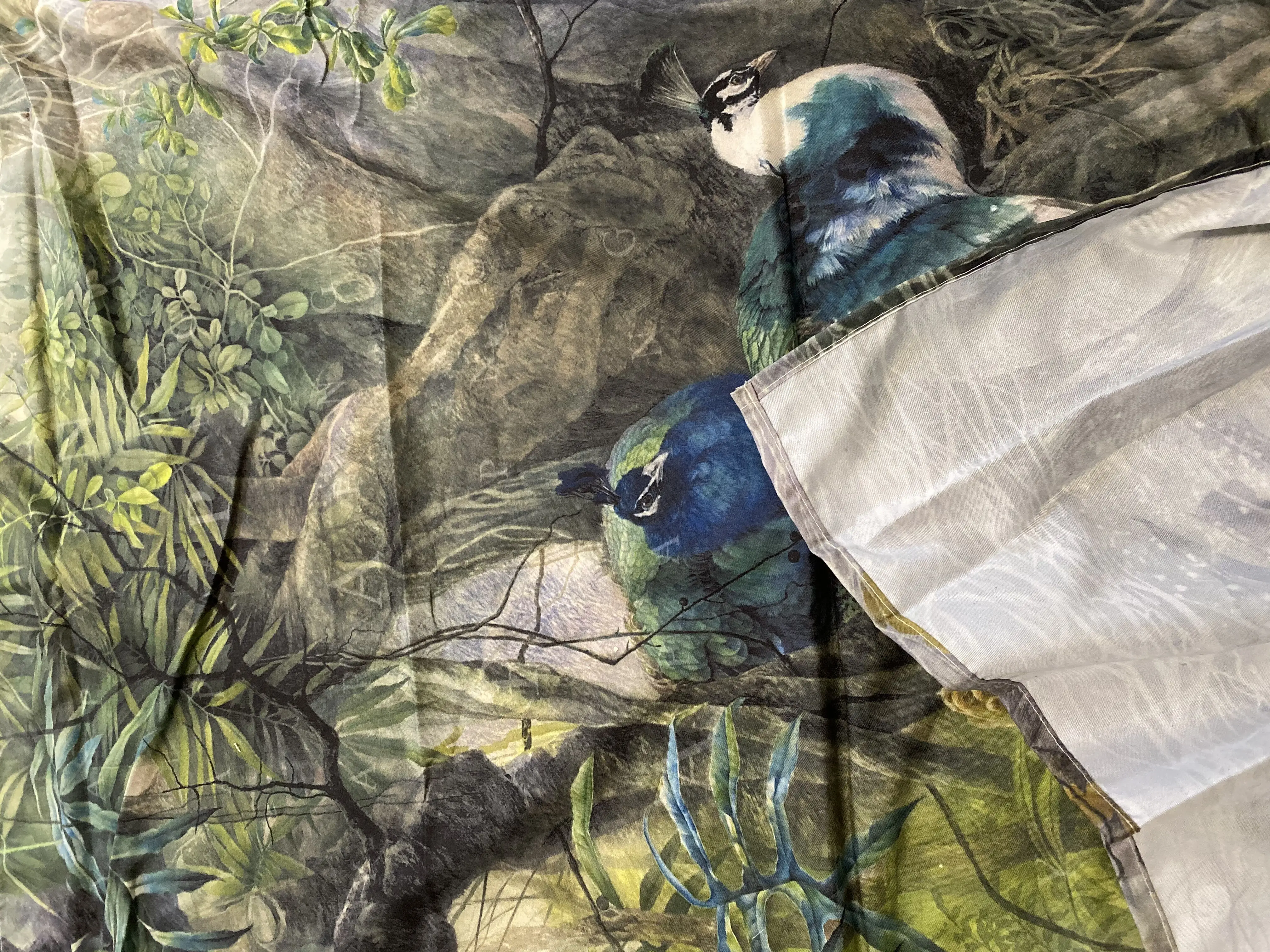 Элегантный гобелен с птицами на стене Звездное птица пейзажные гобелены лес Йога