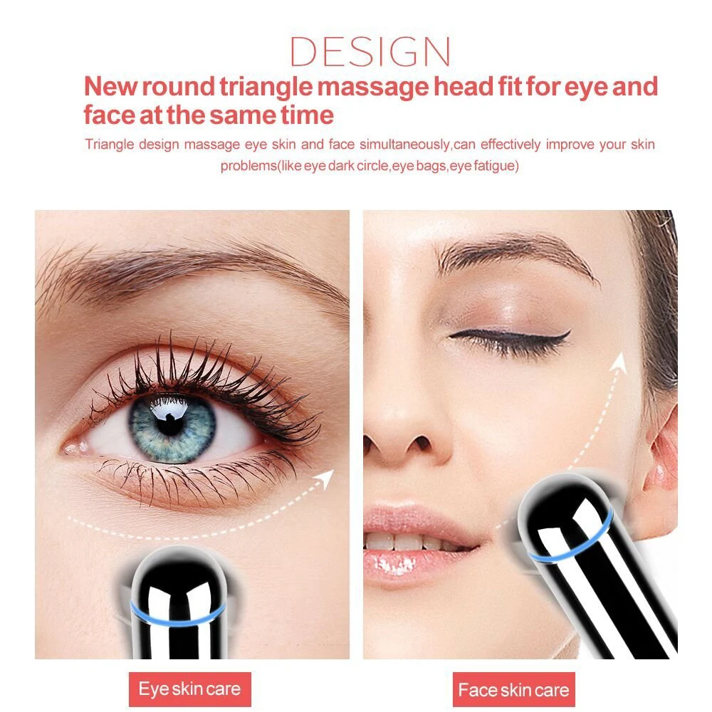 Массажер для глаз в виде ручки Электрический Уход за лицом похудения подтяжка