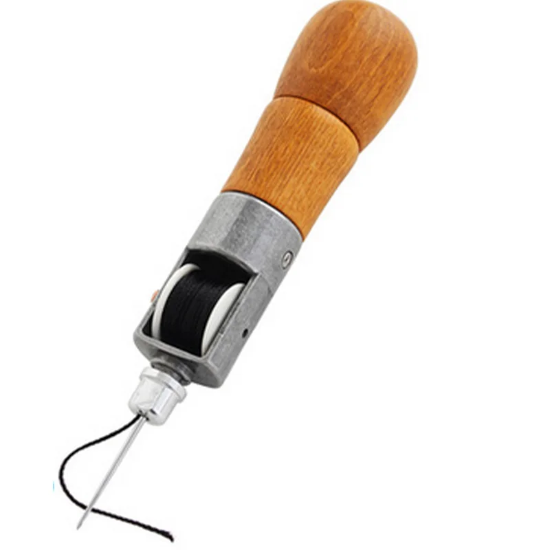 

DIY Hand Sewing Machine Waxed Thread for Leather Leather Sewing Tool Leather Craft Edge Stitching Belt Strips Shoemaker Tools