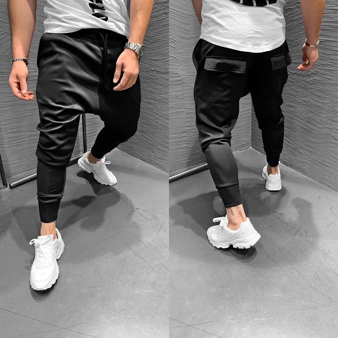

Casual Pants Men Boyfriend Punk Autumn Fall Spring Hip Hop Trousers Streetwear Mens Clothing Streetwear Men Joggers Cargo Pants