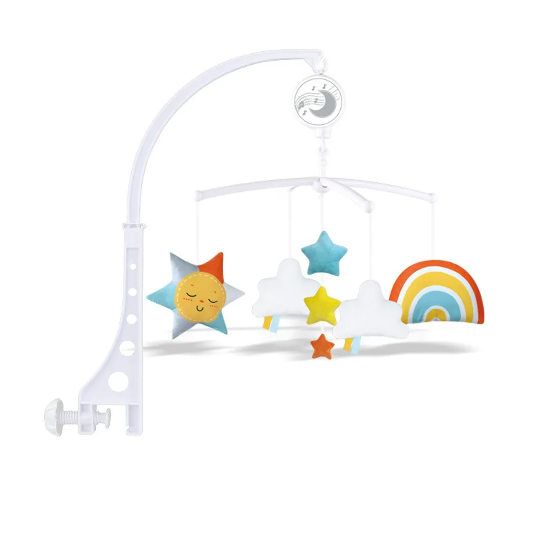 

Baby Rattles Crib Mobiles Toy Holder Rotating Mobile Bed Bell Musical Box Projection 0-12 Months Newborn Infant Baby Boy Toys