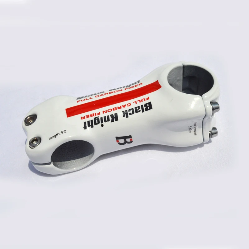 Черный рыцарский шток из углеродного волокна шоссейный велосипед запчасти для